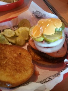 Fuddruckers 1/3lb burger